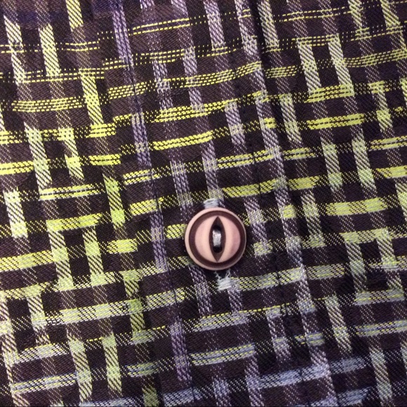 Luchiano Visconti Mens geometric long sleeve shirt size XL - Picture 7 of 10